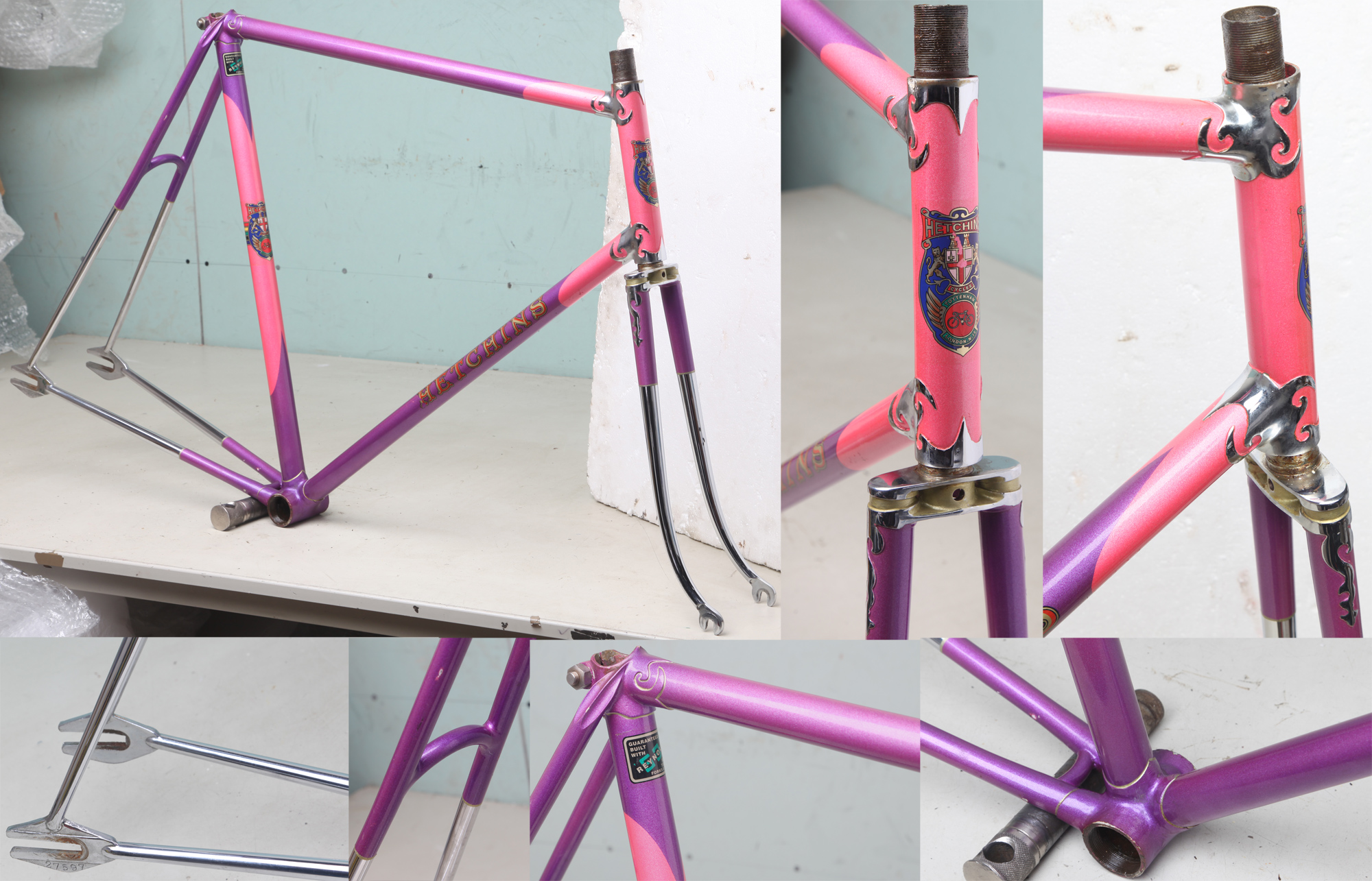 Hilary Stone Classic Track & RoadTrack Frames pre1970